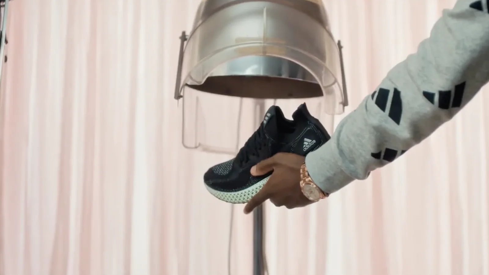 Adidas 4D film still