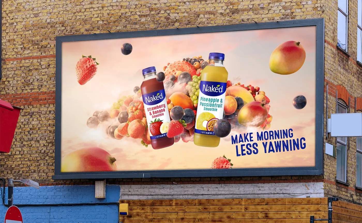 48-sheet poster: Make morning less yawning